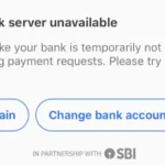 SBI UPI Not Working