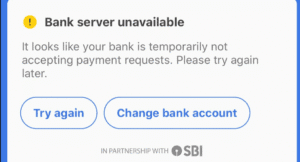 SBI UPI Not Working: Reasons and Solutions