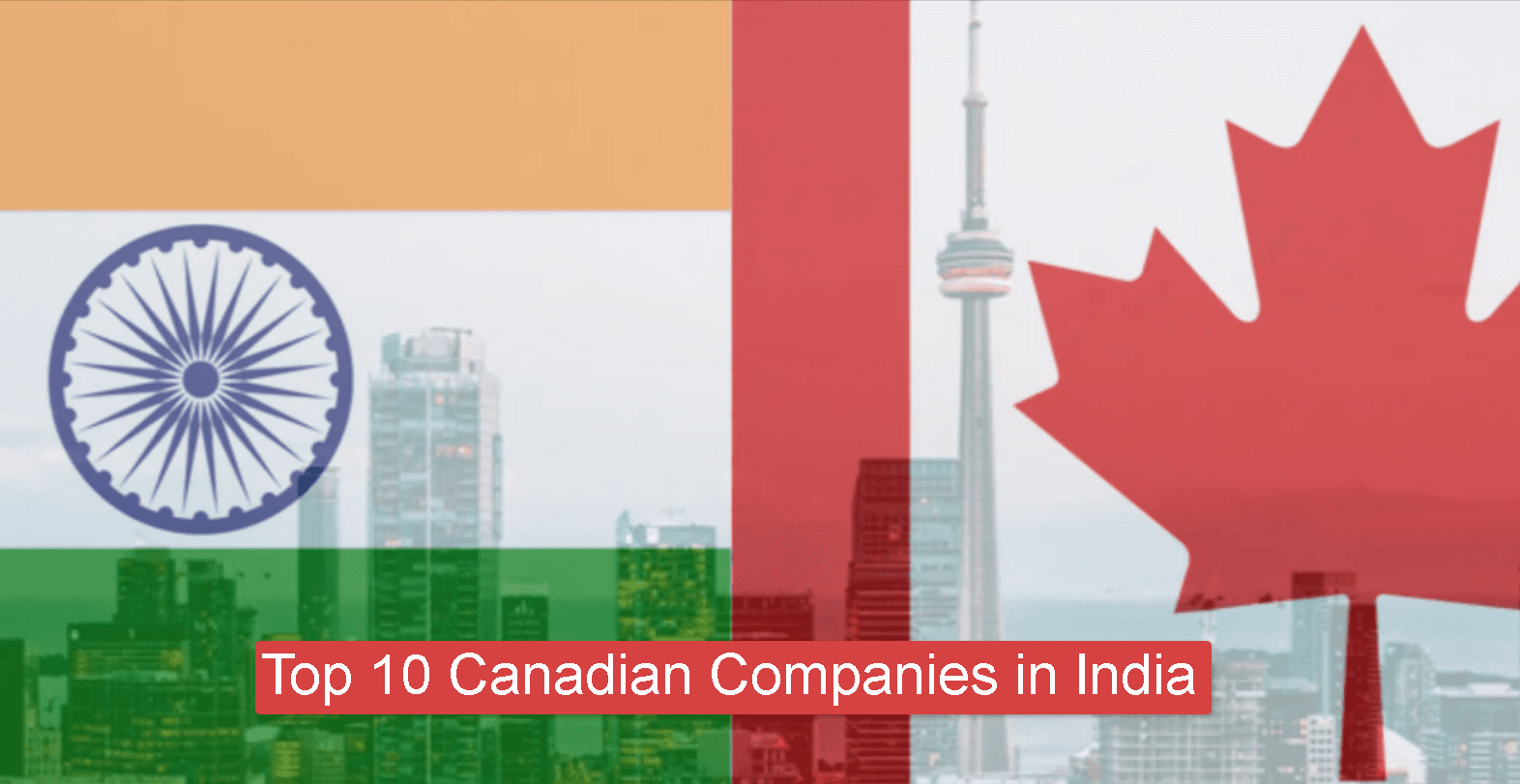 Top 10 Canadian Companies in India